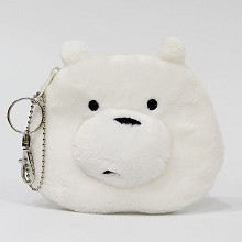 We Bare Bears plush wallet