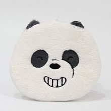 We Bare Bears plush wallet