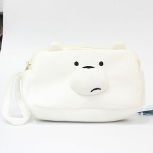 We Bare Bears plush wallet