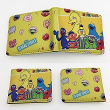 Sesame Street anime wallet