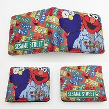 Sesame Street anime wallet