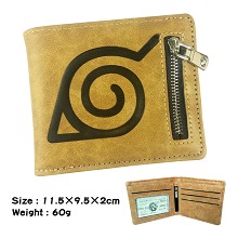 Naruto anime wallet