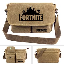 Fortnite canvas satchel shoulder bag