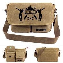 Fortnite canvas satchel shoulder bag