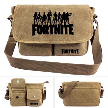 Fortnite canvas satchel shoulder bag