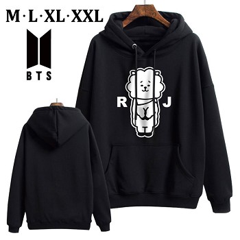 BTS thick cotton hoodie cloth costume