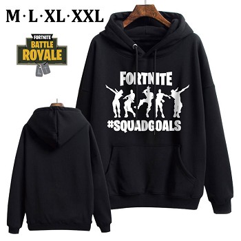 Fortnite thick cotton hoodie cloth costume