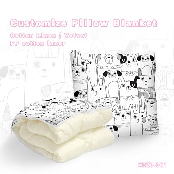 The other anime pattern customize pillow blanket cushion quilt