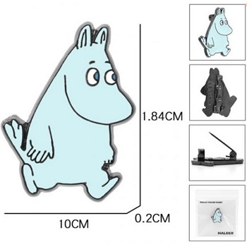 Moomin brooch pin