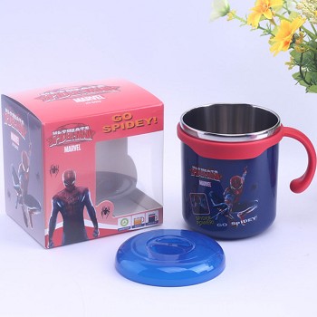 Spider Man cartoon 304 stainless steel cup mug