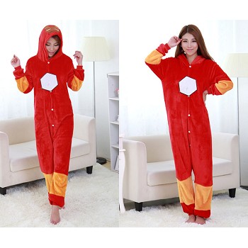 Iron Man flano bpyjama dress hoodie