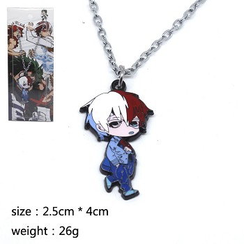 My Hero Academia anime necklace