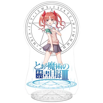  Toaru Majutsu no Index Shirai Kuroko anime acrylic figure 