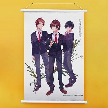 Irozuku Sekai no Ashita kara anime wall scroll