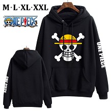 One Piece anime thick cotton hoodie cloth costume