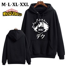 My Hero Academia anime thick cotton hoodie cloth c...