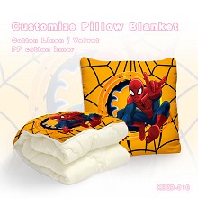 Spider Man pattern customize pillow blanket cushio...