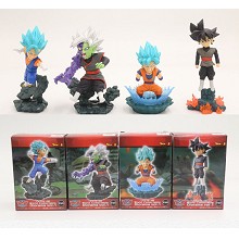 Dragon Ball anime figures set(4pcs a set)