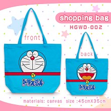 Doraemon anime canvas shipping bag