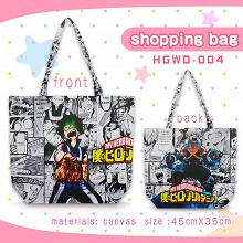 My Hero Academia anime canvas shipping bag