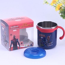 Spider Man cartoon 304 stainless steel cup mug
