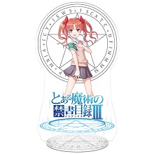  Toaru Majutsu no Index Shirai Kuroko anime acrylic figure 