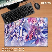 The cartoon anime big mouse pad