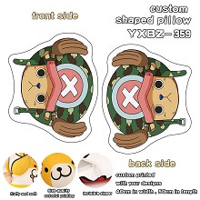 One Piece Chopper custom shaped pillow