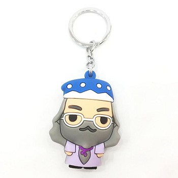 The king soft plastic key chain