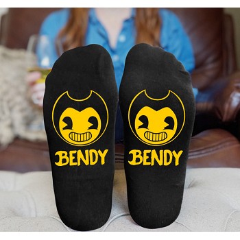 Bendy and the Ink Machine cotton socks a pair