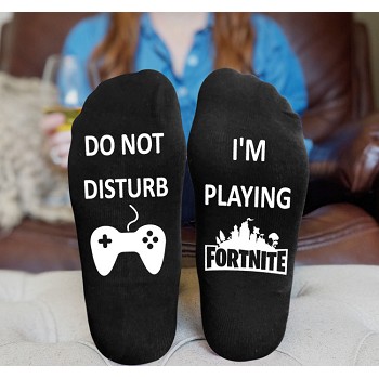 Fortnite cotton socks a pair