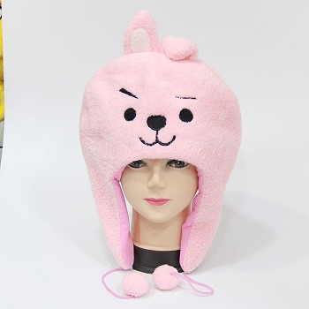 BTS plush hat