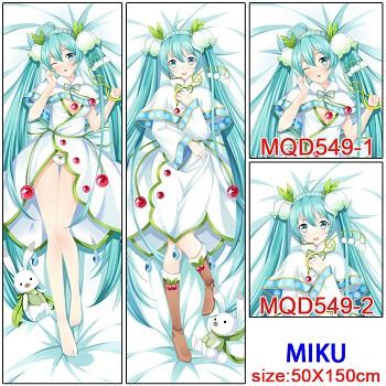 Hatsune Miku anime two-sided long pillow