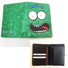 Rick and Morty passport wallet