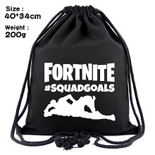 Fortnite drawstring backpack bag