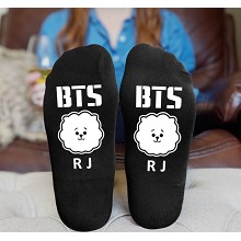 BTS cotton socks a pair