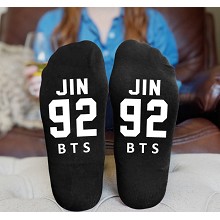 BTS cotton socks a pair