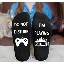 Fortnite cotton socks a pair