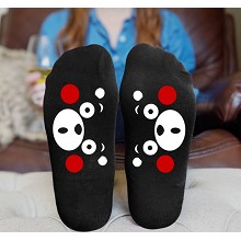  Kumamon cotton socks a pair 