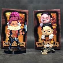 One Piece Sir Crocodile and Charlotte Katakuri figures set(2pcs a set)