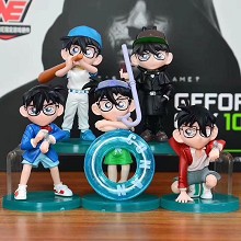 Detective conan figures set(5pcs a set)