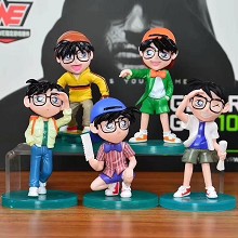 Detective conan figures set(5pcs a set)