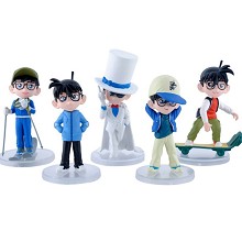 Detective conan figures set(5pcs a set)