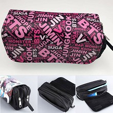 BTS pen bag pencil bag