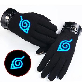 Naruto anime luminous gloves a pair