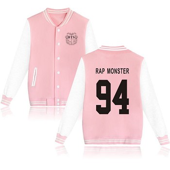 BTS RAP MONSTER 94 cotton thick hoodie coat jacket cloth