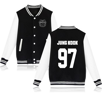 BTS JUNG KOOK 97 cotton thick hoodie coat jacket cloth