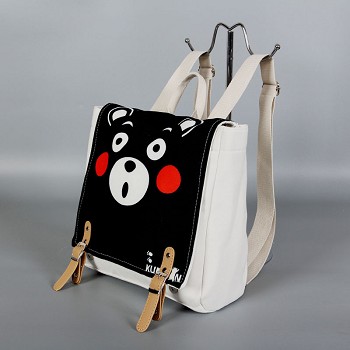 Kumamon canvas backpack bag