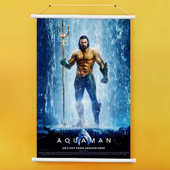 Aquaman wall scroll