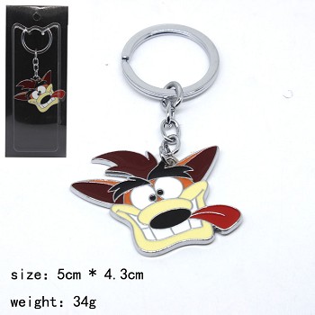 Crash Bandicoot key chain